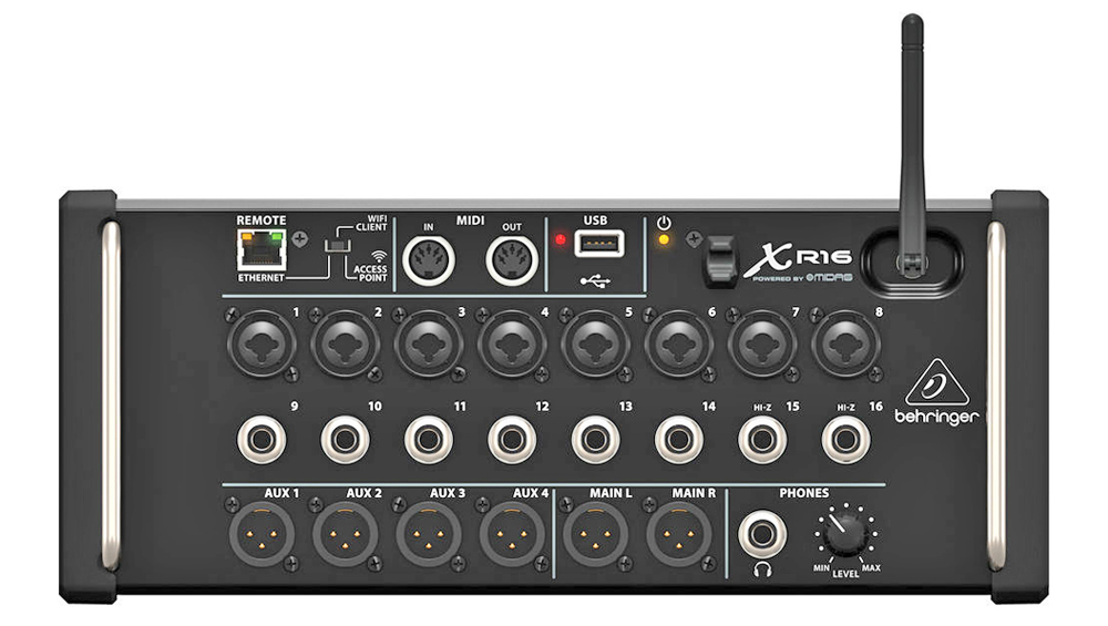 Behringer xr16 подключение к компьютеру